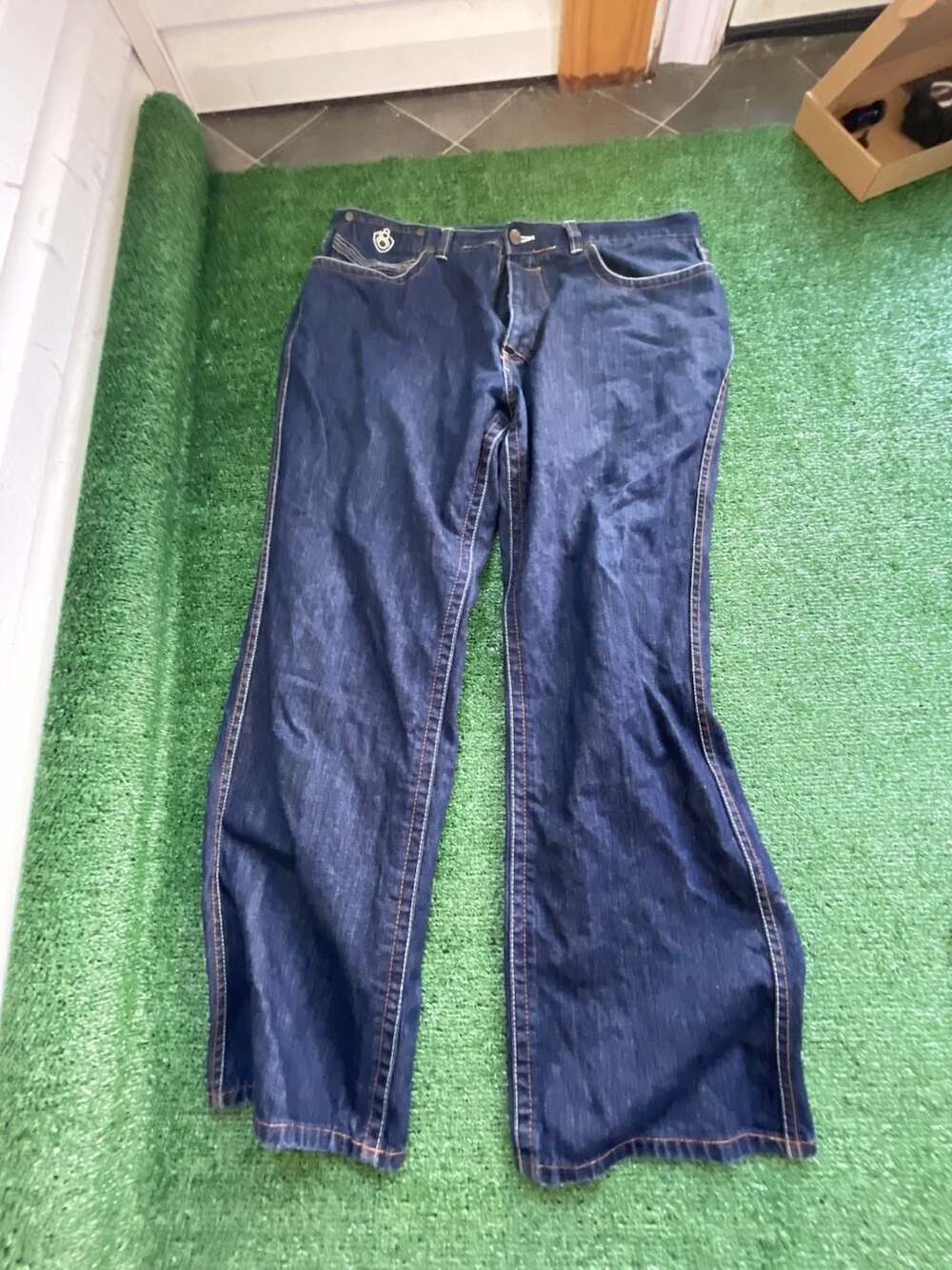 Eight 732 Men's Dark Wash Denim Jeans Size 44x34